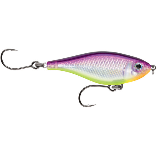 Rapala X-Rap Twitchin Mullet 2-1/2" Purple Chartreuse  [SXRTM06PRCH]