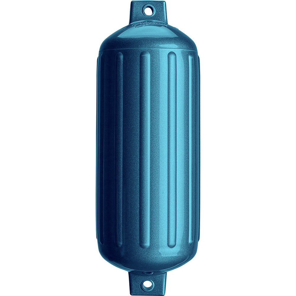 Polyform G-6 Twin Eye Fender 11" x 30" - Metallic Blue [G-6 METALLIC BLUE]