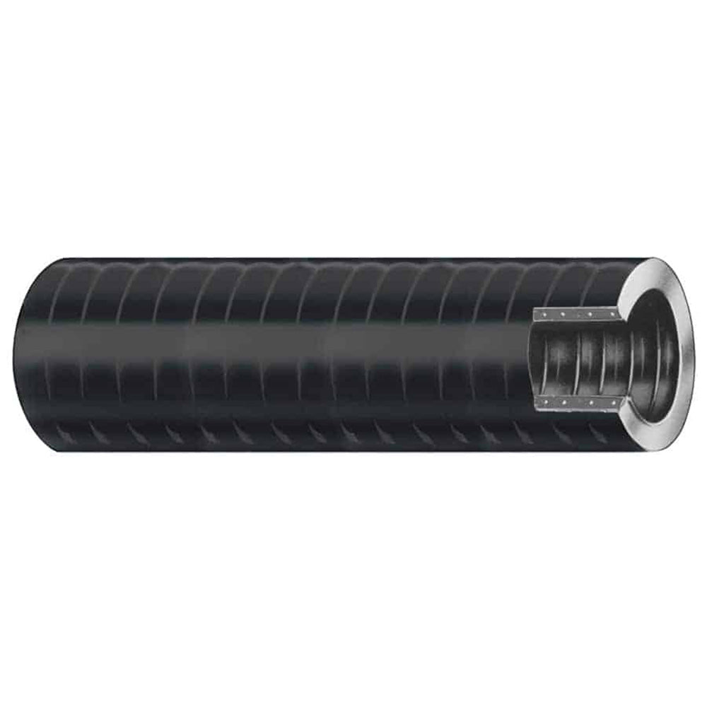 Trident Marine 1" x 50' Box VAC XHD Bilge  Live Well Hose Black - Soft Plasticizer Wall [149-1006]