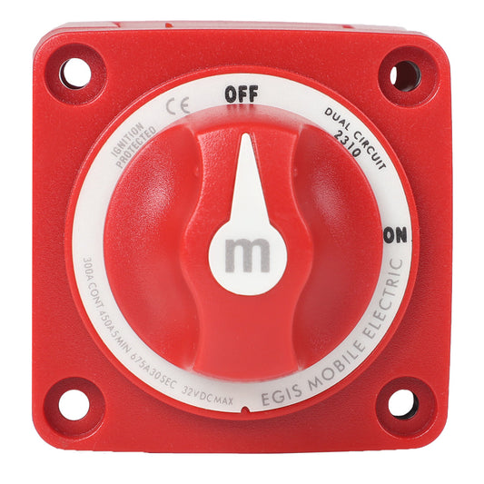 Egis M-Series 300A Dual Circuit Battery Switch Off/On [2310]