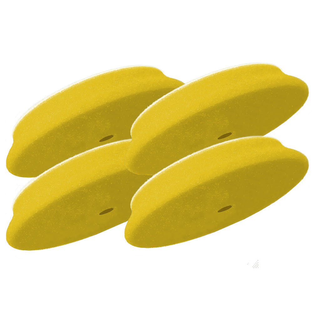 RUPES D-A Fine Finishing Foam Pad 70mm - Yellow *4-Pack [9.DA70M/4]