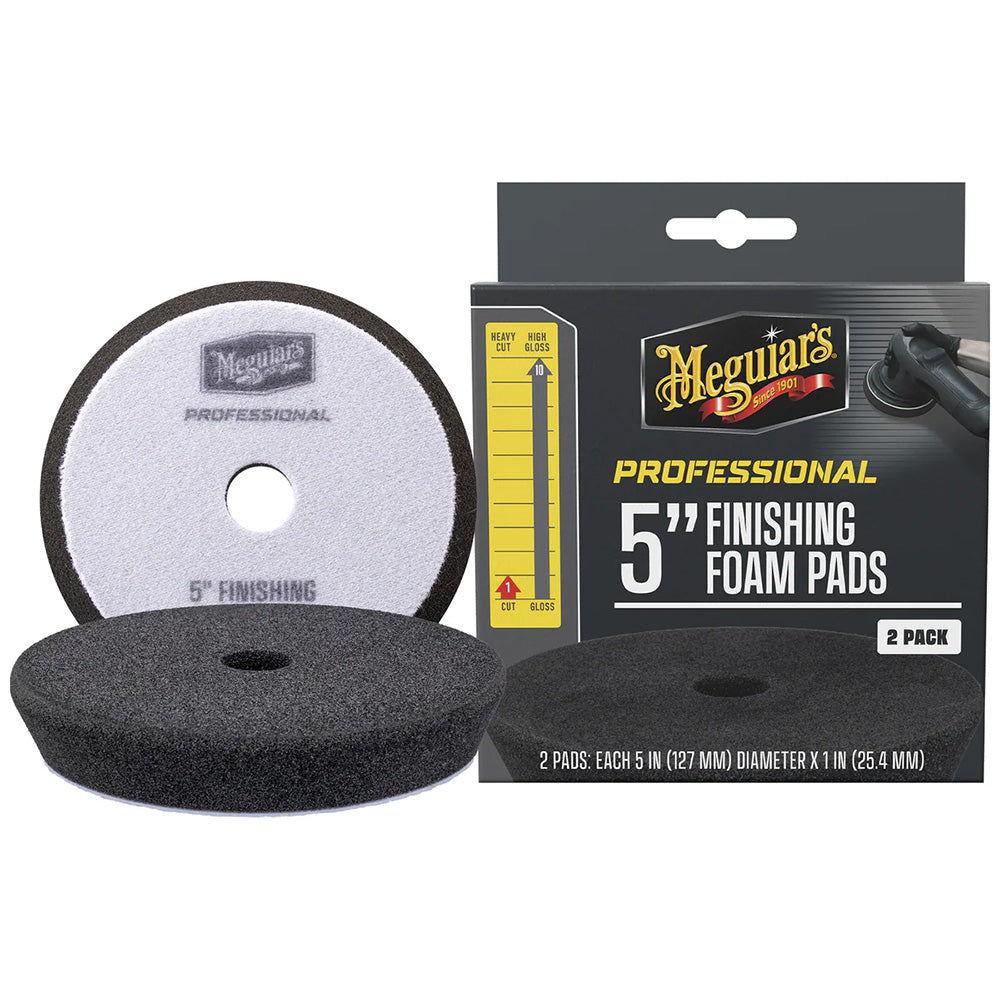Meguiar's Professional 5" Finishing Foam Pads *2-Pack [M5FFP2]