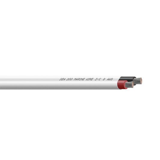 Sea-Dog 8/2 AWG Flat Duplex Wire Red/Black - 50' [8008201]