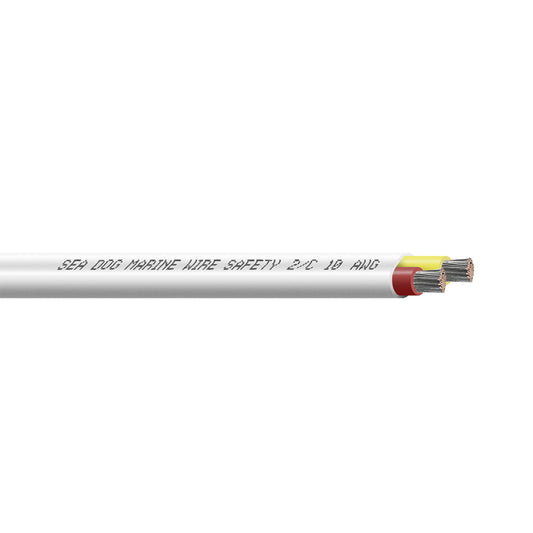 Sea-Dog 10/2 AWG Flat Duplex Safety Wire - Red/Yellow - 800' [8010228]