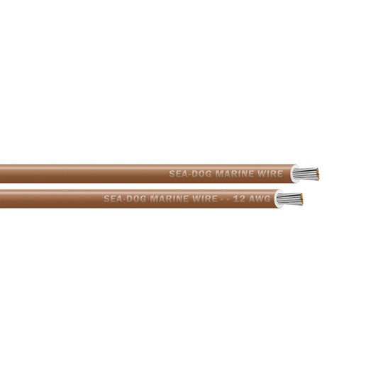 Sea-Dog 12 AWG Tan Primary Wire - 400' [8012126]
