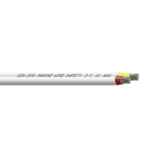 Sea-Dog 12/2 AWG Flat Duplex Safety Wire - Red/Yellow - 500' [8012227]