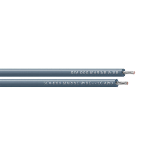 Sea-Dog 16 AWG Light Blue Primary Wire - 100' [8016132]