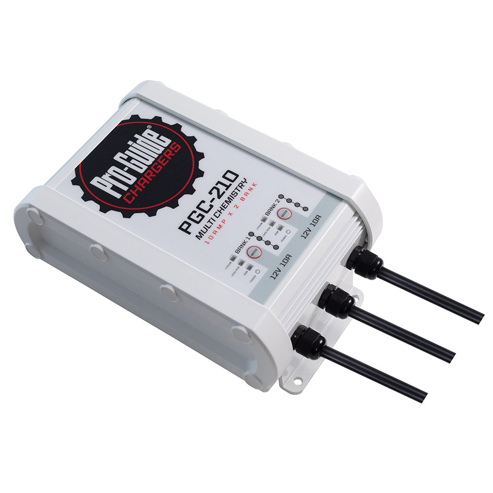 Pro-Guide 2 Bank On-Board Battery Charger - 12V - 10-Amp [PGC-210]