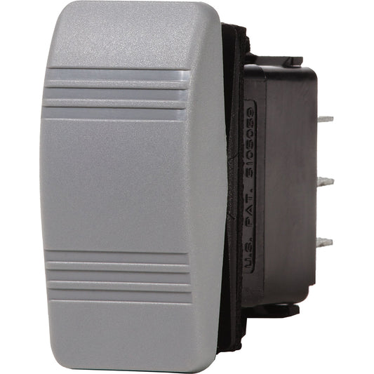 Blue Sea 8231 Water Resistant Contura III Switch - OFF-(ON) - Grey [8231]