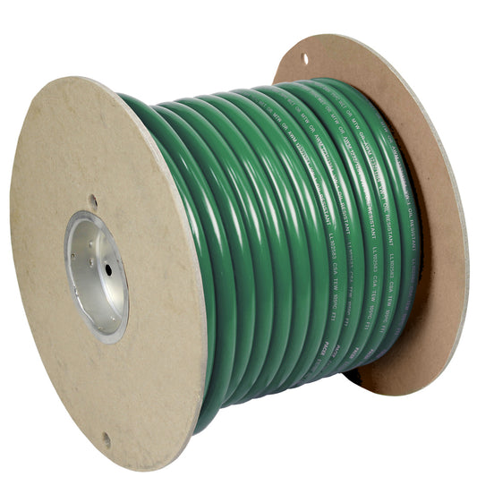 Pacer Green 4 AWG Battery Cable - 100  [WUL4GN-100]