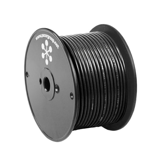 Pacer Black 16 AWG Primary Wire - 100  [WUL16BK-100]