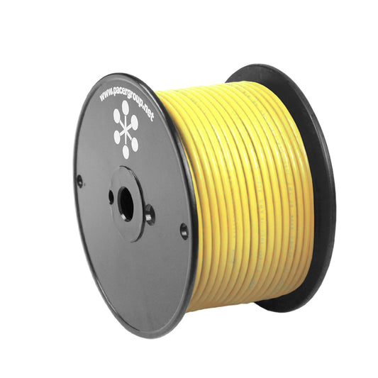 Pacer Yellow 16 AWG Primary Wire - 100  [WUL16YL-100]