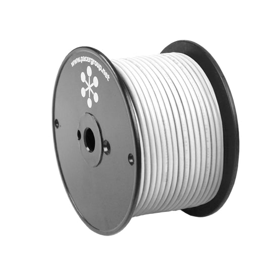 Pacer White 14 AWG Primary Wire - 100  [WUL14WH-100]