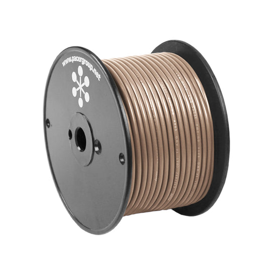 Pacer Tan 14 AWG Primary Wire - 100  [WUL14TN-100]